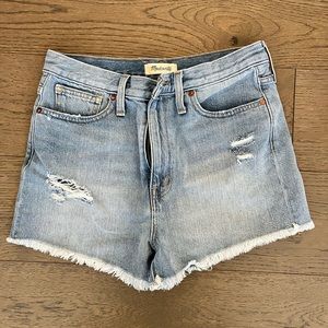 MADEWELL mom shorts
